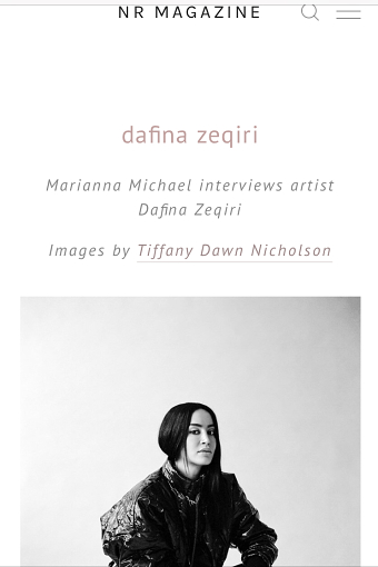 Interview: Dafina Zeqiri
