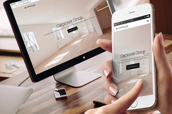 Web design for Carpintek Group