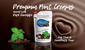 Packaging design for Boggle Choco-Mints