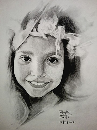Iris portrait