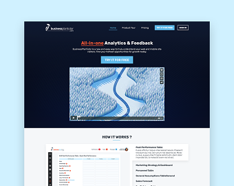 Businessplantutor Landing Page