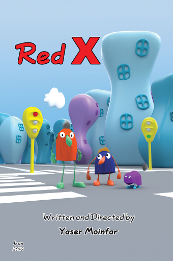 Red X short animation Poster