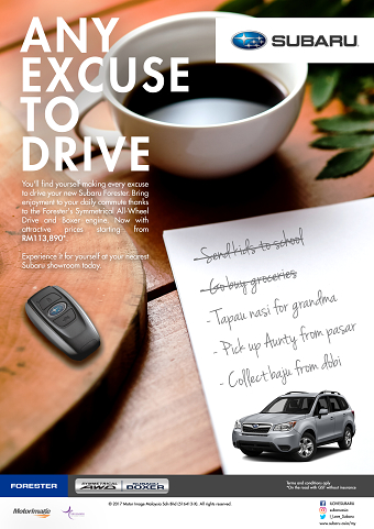 Subaru Print Ads