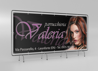 Outdoor Banner for Hairdresser