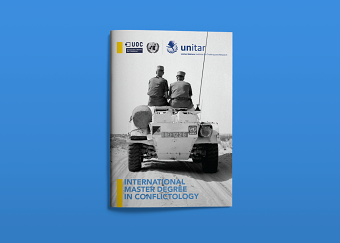 UNITAR courses brochure design