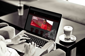 Liverpool FC - Website banner