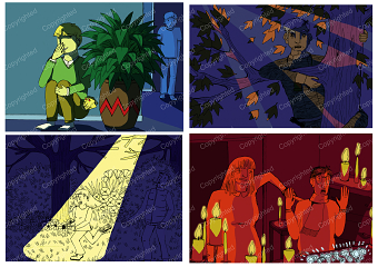 Story Illustrations for Keystone Tutors