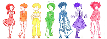 Rainbow Fashion