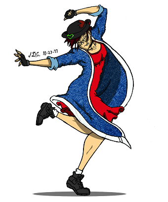 Dance, Autumn Leaf! Dance!