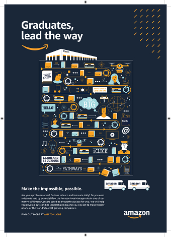 Amazon Graduate Programme Advertising