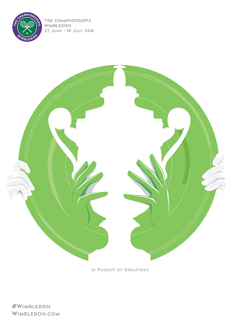Wimbledon Poster Creation 2016