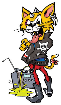 Band Mascot - Guttercats