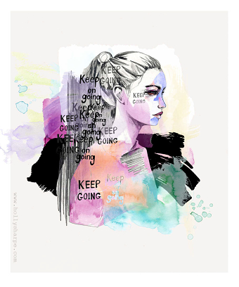 'Keep Going' - illustration -