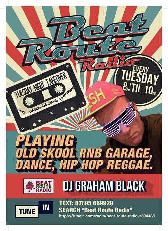 Poster and Facebook - Beat Route Radio