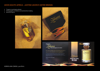 Zahara Fragrance  brand Design