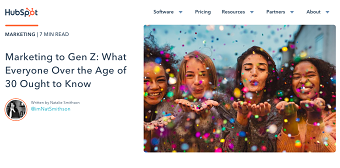 Contribution to the HubSpot Marketing blog