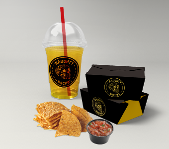 Naughty Nachos Full Branding
