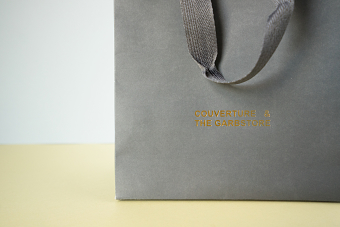 Couverture and The Garbstore: Packaging