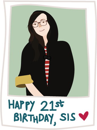 Happy Birthday Portrait