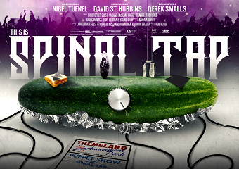 My alternative film poster design for 'Spinal Tap'.