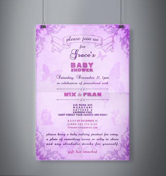 Various Invite Designs
