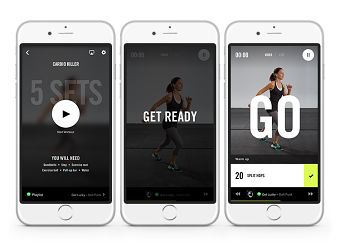 NIKE+ TRAINING CLUB APP - PHASE 1