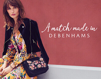 Debenhams AW17 brand campaign.
