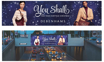 Debenhams Christmas advertising campaign 2017
