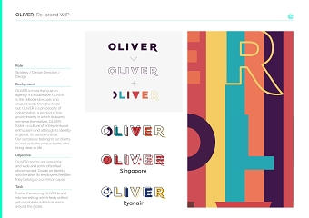 OLIVER Re-brand WIP