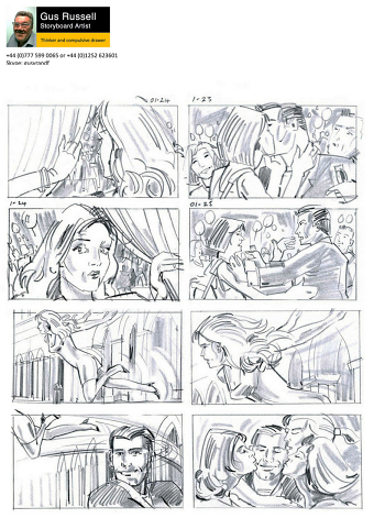 Storyboard (part).