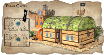 Pirate Themed Fish & Chip Restaurant