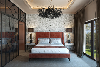 Quirky bedroom