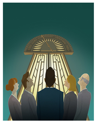 HR Magazine illustrations