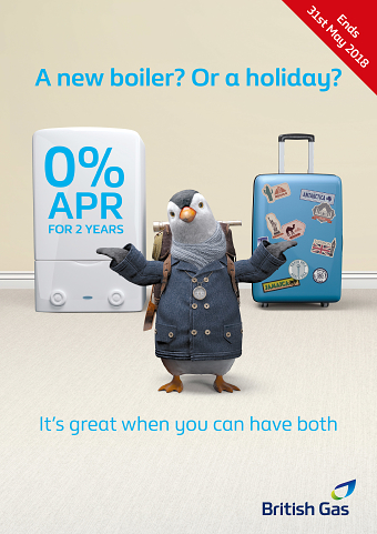 British Gas Holiday Doordrop
