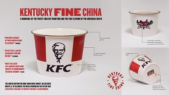 KFC’s Colonel’s Club celebrates The Royal Wedding with Kentucky Fine China