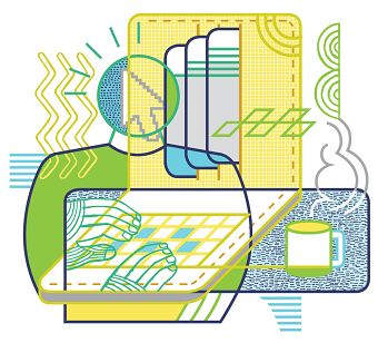 Thom Sevalrud illustrates the modern world