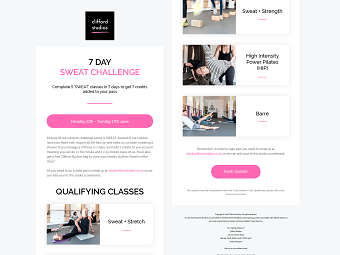 CLIFFORD STUDIOS | EMAIL + SOCIAL