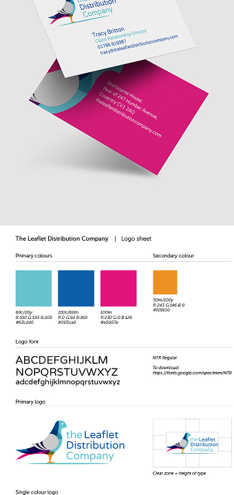The Leaflet Distribution Co Brand Identity