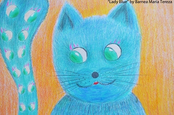 Lady blue