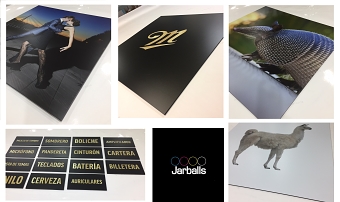 Black Foamex Printing