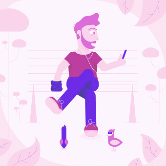 Park Lunch Motion Graphics