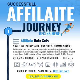 Successful affiliate journey begins here with RevGlue