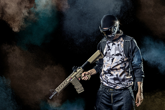 Paintball portraits