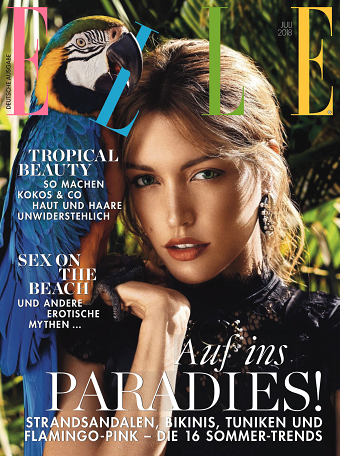 ELLE Germany July 2018 Cover