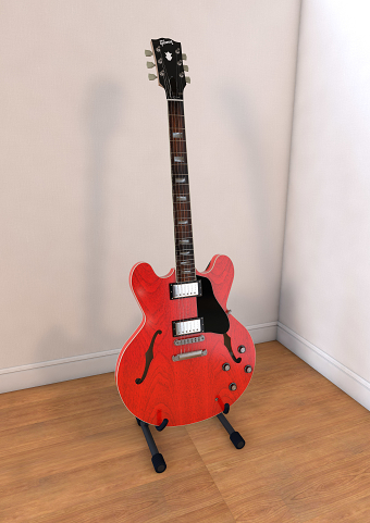 Gibson 335 3D Model
