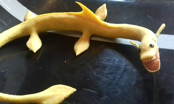 Oro sea monster stop-motion