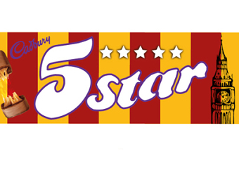 Cadbury 5 Star : Chocolate Packaging