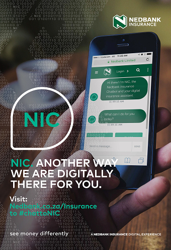 Campaign: Nedbank Insurance Chatbot called NIC.