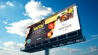 Bayside Mall_Win Groceries for a year campaign