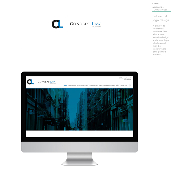Branding and Logo Design - Concept Law